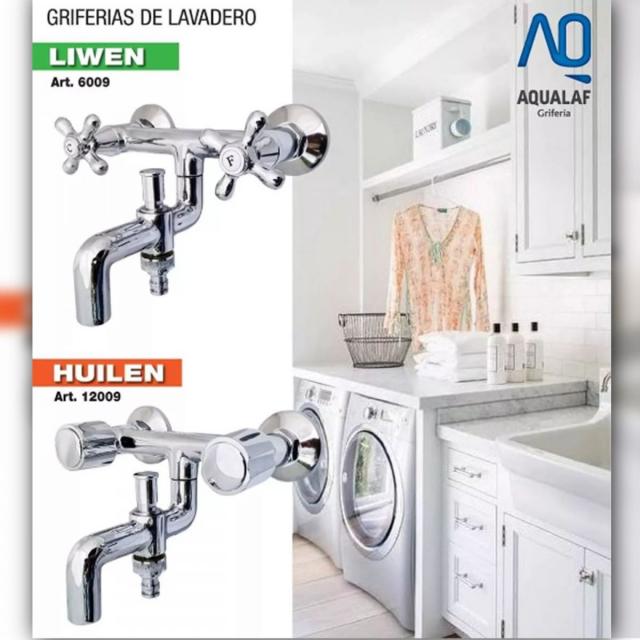Griferias para lavadero Linea Liwen y Huilen de AQUALAF Comercio Sanitario